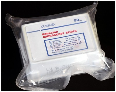 Microscope Slides, Adhesion