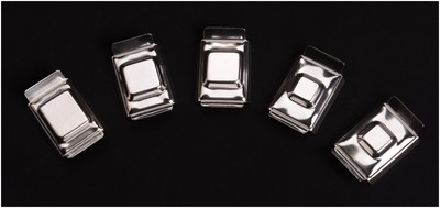 Histology Tissue Base Molds Reusable Stainless Steel Material