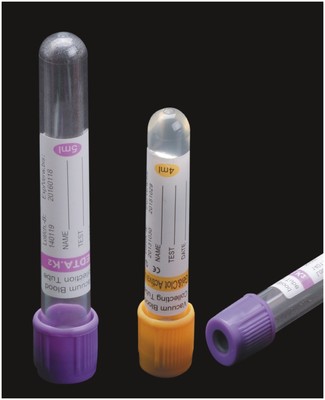 Non Vacuum Tube Round Bottom With Rubber, Safety Cap